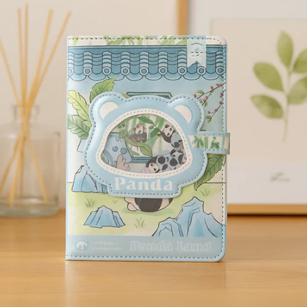 Panda Paradise Notebook - Zen Garden
