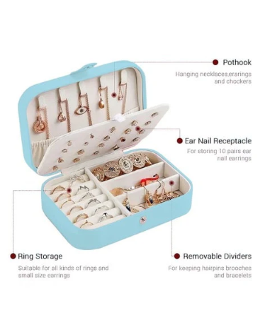 Classic Blue Jewellery Box