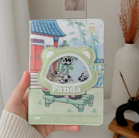 Panda Paradise Notebook - Bamboo Retreat