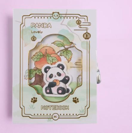 Bamboo Panda Notebook – Forest Friend