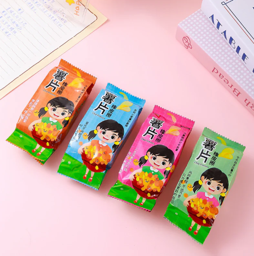 Chips Eraser Set