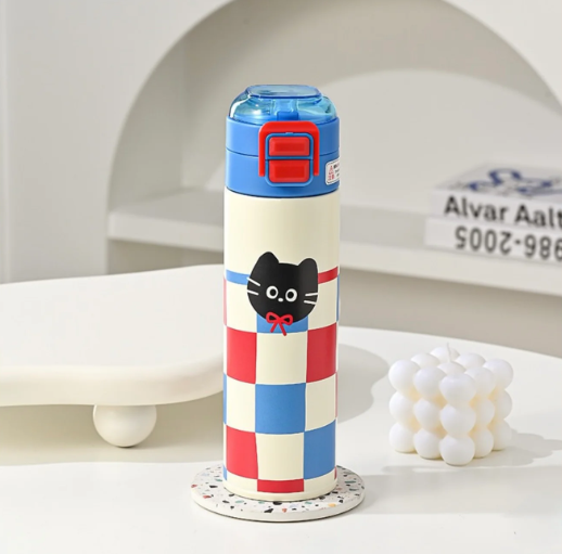 Cherry Cat Insulated Bottles