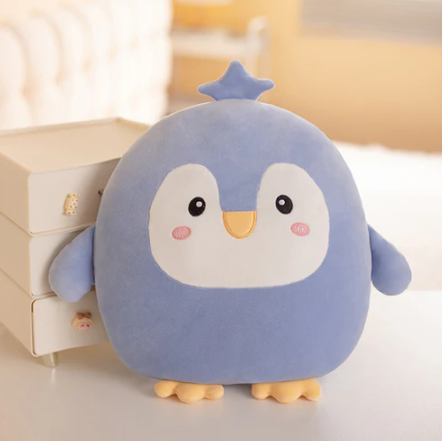 Cute Penguin Plushie Cushion
