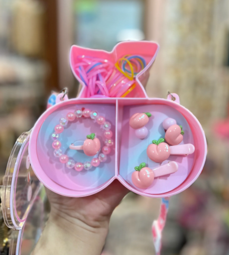 Cherry Korean Hair Accessory Kit