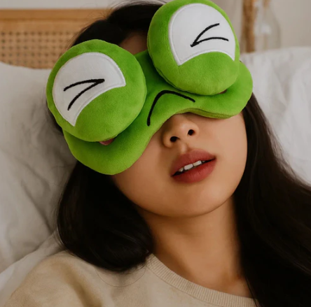 Angry Frogo Eye Mask