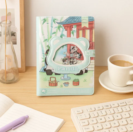 Panda Paradise Notebook - Tea House
