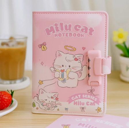 Milu Cat Notebook - Sweet Treat
