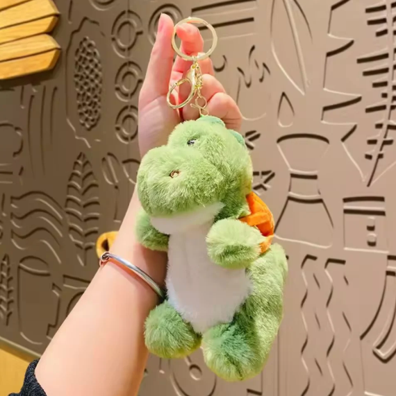 Backpack Dino Plush Bag Charm