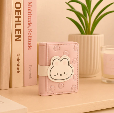 Pink 3D Bunny Wallet