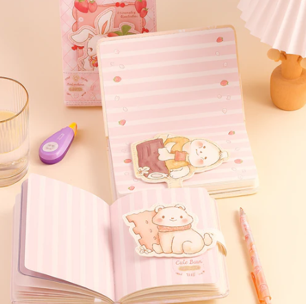 Cute Cuddly Notebook - Bear