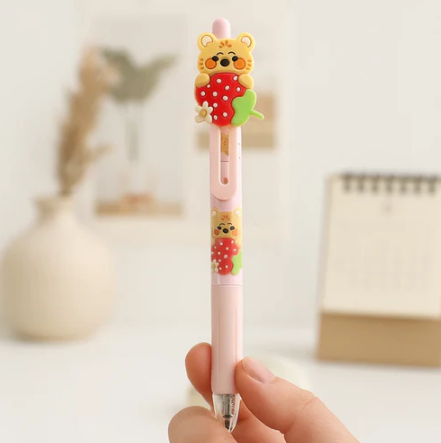 Ball Pen - Strawberry Bear