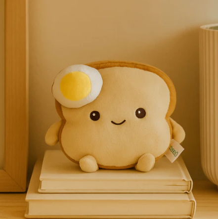 Egg Toastie Plushie (25cm)