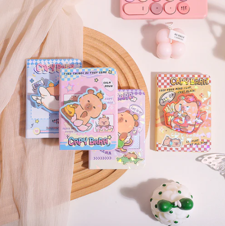 Mystic Capybara Notebook - Bathing