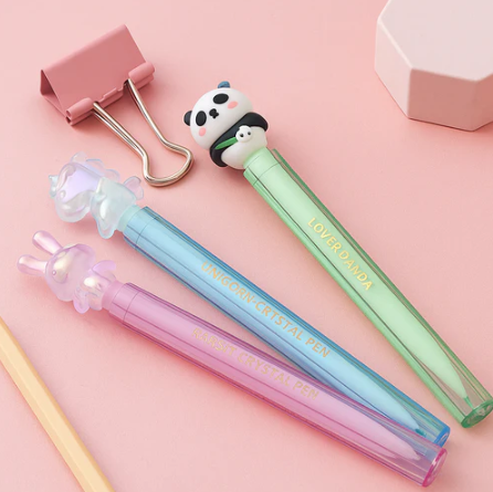 Crystal Gel Pen - Panda