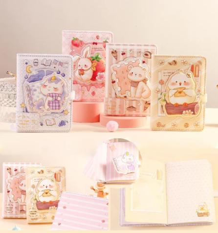 Cute Cuddly Notebook - Bear