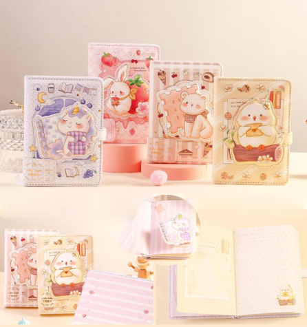 Cute Cuddly Notebook - Bunny