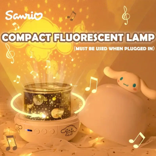 Cinnamoroll 360 Degrees Night Projector Lamp