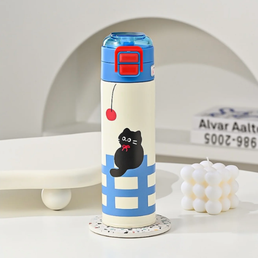 Cherry Cat Insulated Bottles