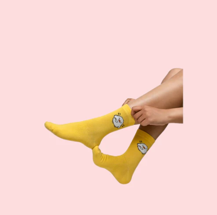 Yellow Duck Crew Socks
