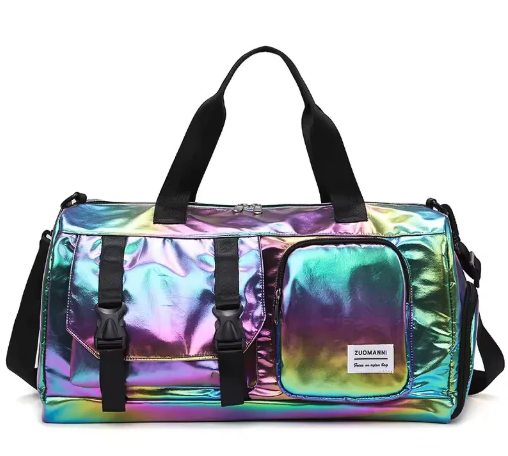 Holographic Duffel Bag