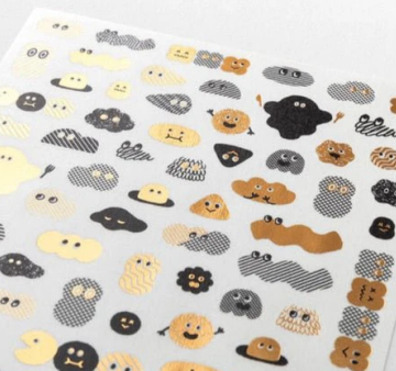 Yuru Log Sticker Mistake Camouflage Series / MIDORI