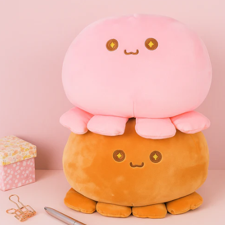 Sparkle Eyed Octopus Handwarmer (Pink, 30cm)