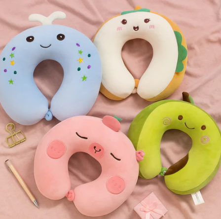 Cute Avocado Neck Pillow (Memory Foam)