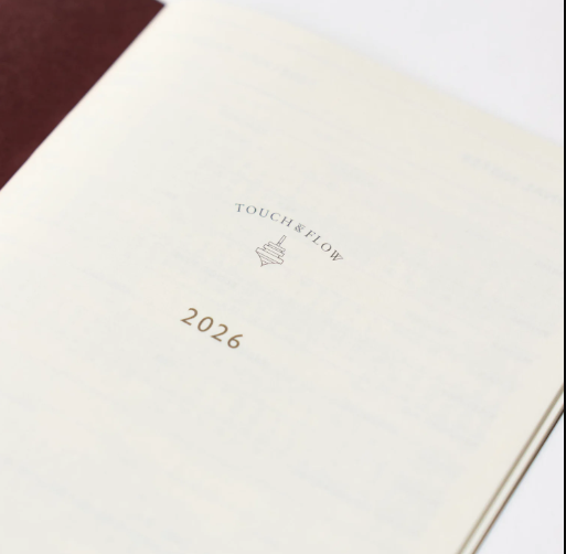 TODAY Monthly Block Planner 2026 B6 Slim / TOUCH & FLOW