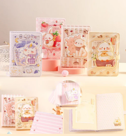 Cute Cuddly Notebook - Duck