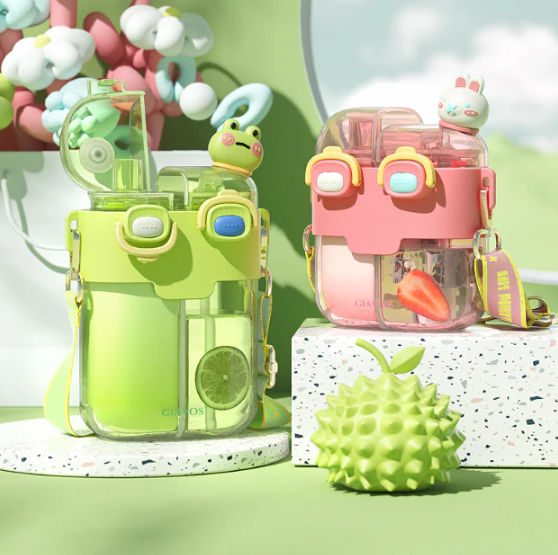 Cartoon Dual Water Bottle