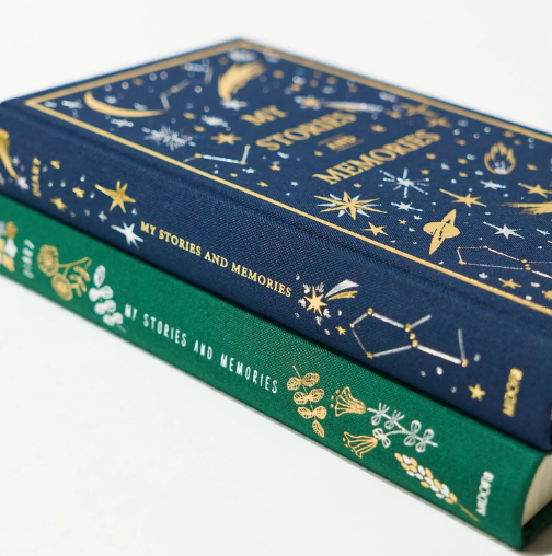 1 Day 1 Page Foil Stamped Clothbound MD Diary / MIDORI