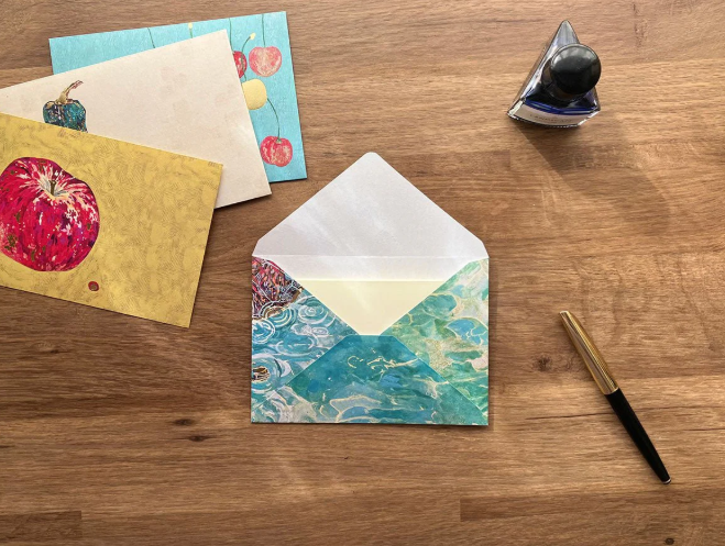 Yuko Kurihara Envelope Series / TOUCH & FLOW