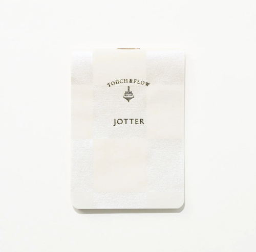 [Limited] Jotter Memo 10th Anniversary Edition - Japanese Washi Cover / TOUCH & FLOW