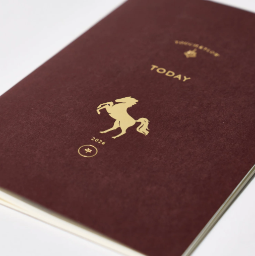 TODAY Monthly Block Planner 2026 B6 Slim / TOUCH & FLOW